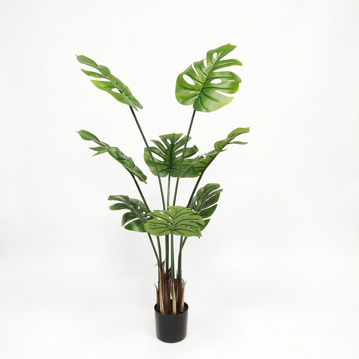 120cm Artificial Monstera Deliciosa Tropical Plant for Home and Office
