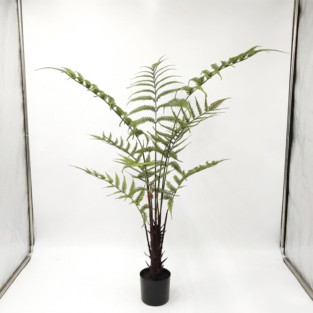 130cm Artificial Tropical Fern Tree - Lifelike Faux Pteridophytes Palm