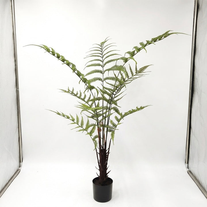 130cm Artificial Tropical Fern Tree - Lifelike Faux Pteridophytes Palm