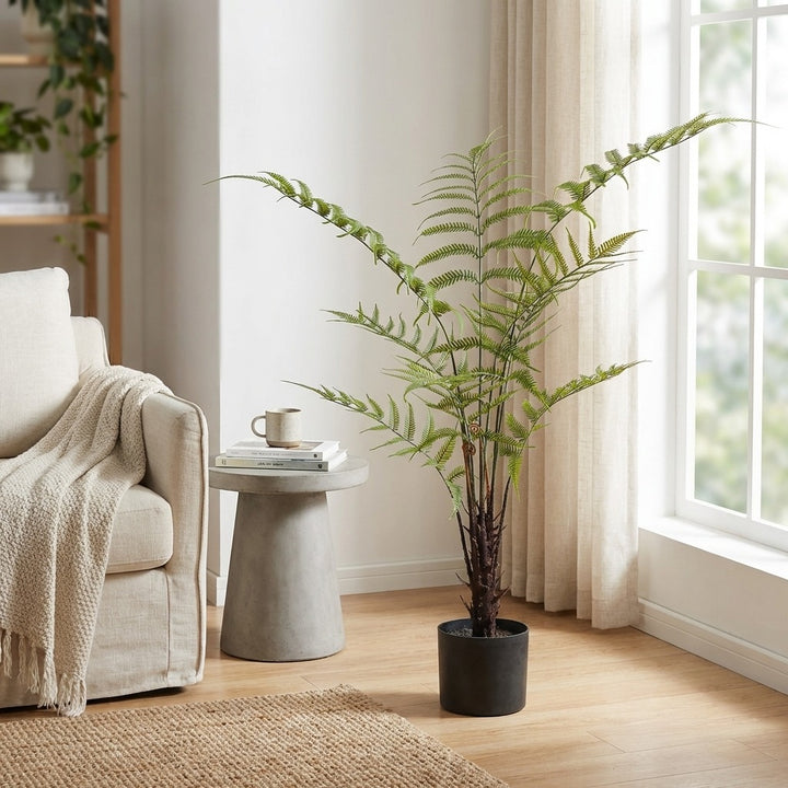 100cm Artificial Tropical Fern Palm Tree for Indoor Home and Office Decor