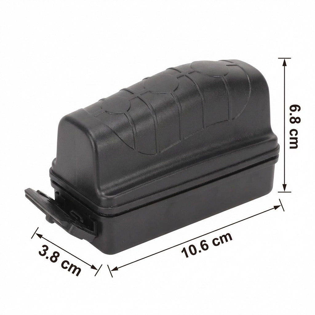 Magnetic Aquarium Glass Cleaner with Double Sided Scraper - Size S