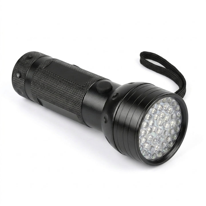 High-Intensity 51 LED UV Black Light Flashlight for Pet Urine & Stain Detection