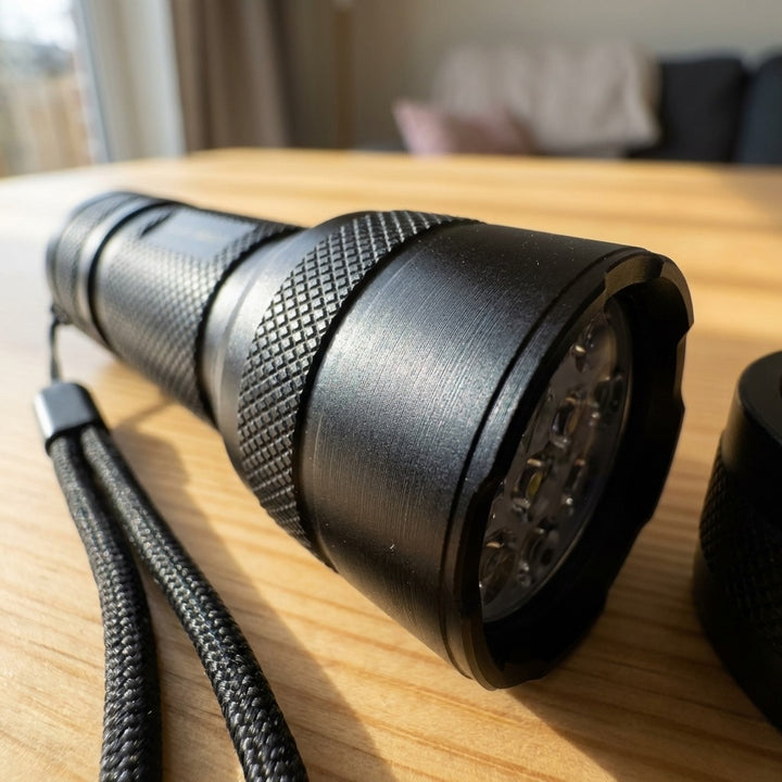 High-Intensity 51 LED UV Black Light Flashlight for Pet Urine & Stain Detection