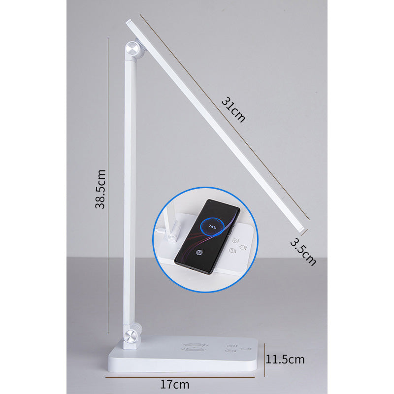 Multifunctional USB LED Desk Lamp with Wireless Charger