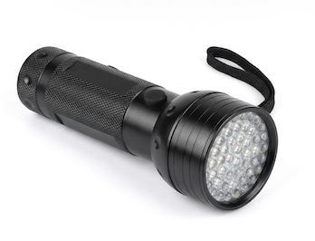 High-Intensity 51 LED UV Black Light Flashlight for Pet Urine & Stain Detection