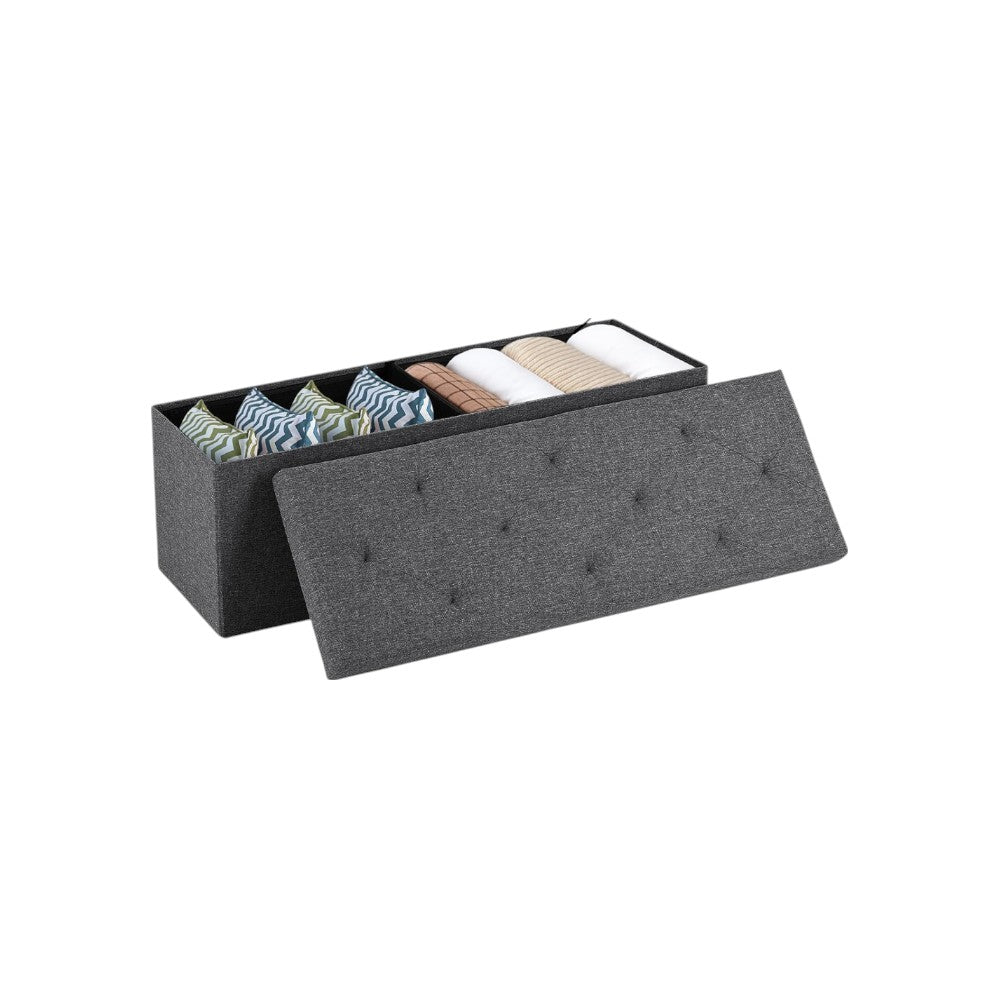 Storage Ottoman Bench - 110×38×38cm