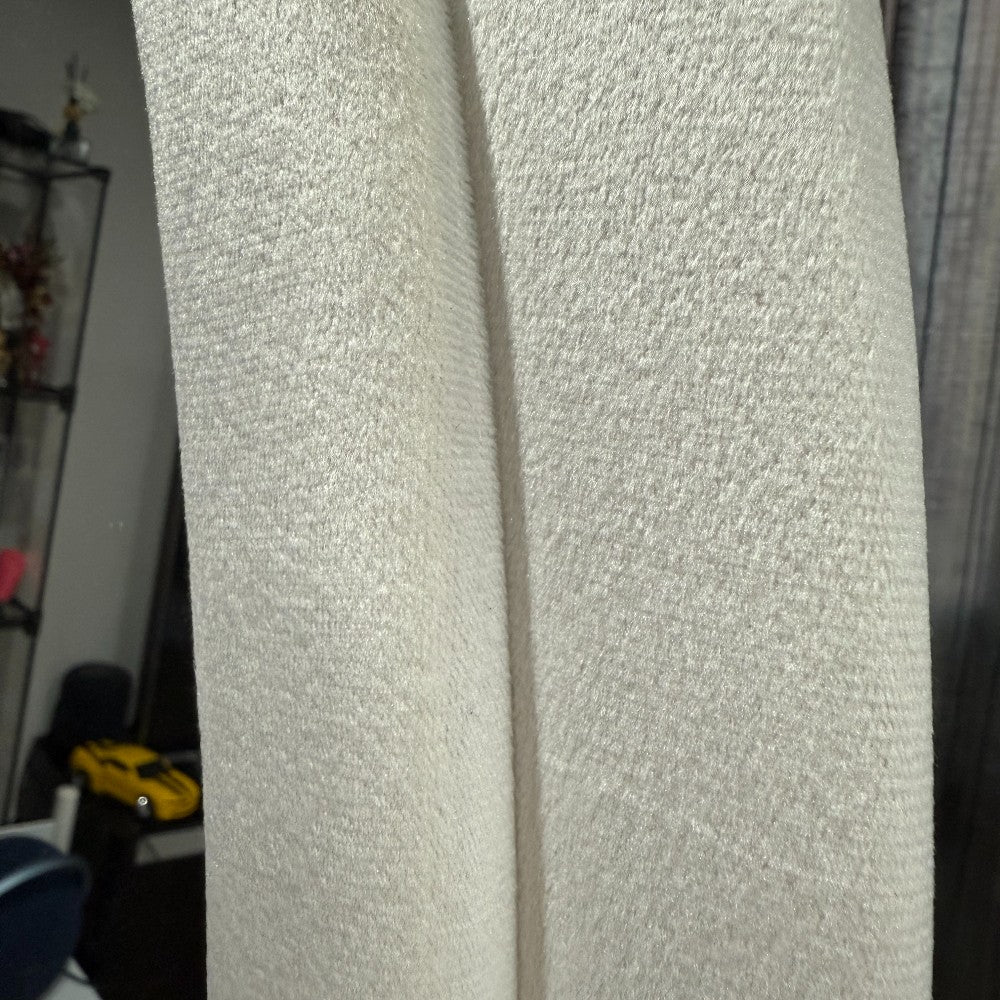 Full Length Mirror with Plush Fabric Trim -160x60cm