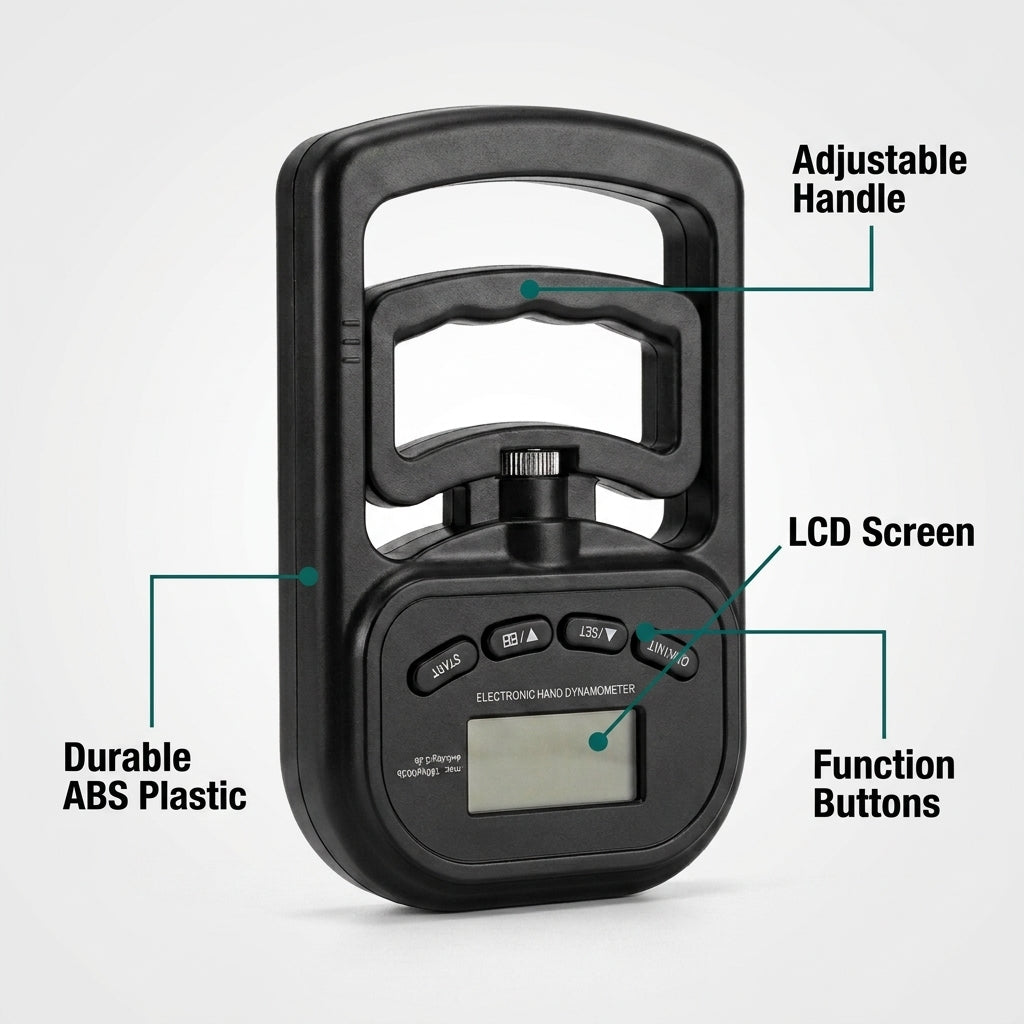 Digital Hand Dynamometer Grip Strength Tester
