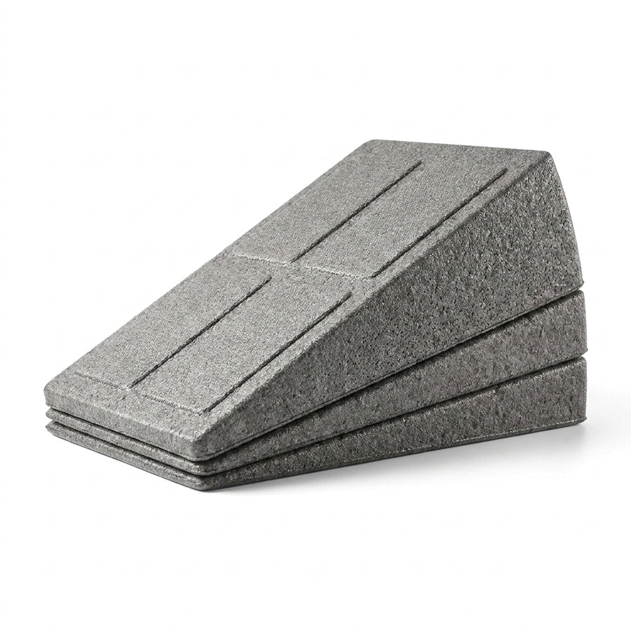 Squat Wedge Set of 3 - Cloud Grey EPP for Squat & Stretch Training