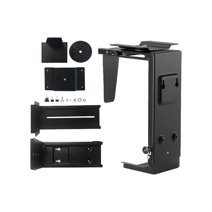 Universal Under Desk Wall Mount Computer Case Holder