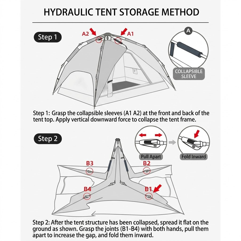 2-3 Person Portable Camping Tent