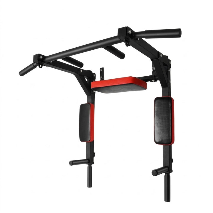 Wall Mounted Pull Up & Dip Station Power Tower