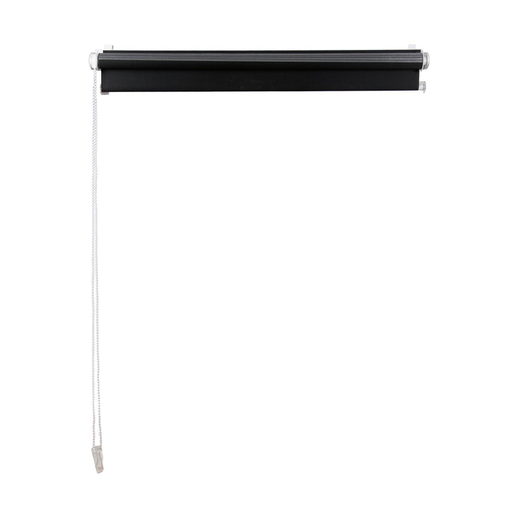 Zebra Roller Shades Blind Curtain Black 80x150cm