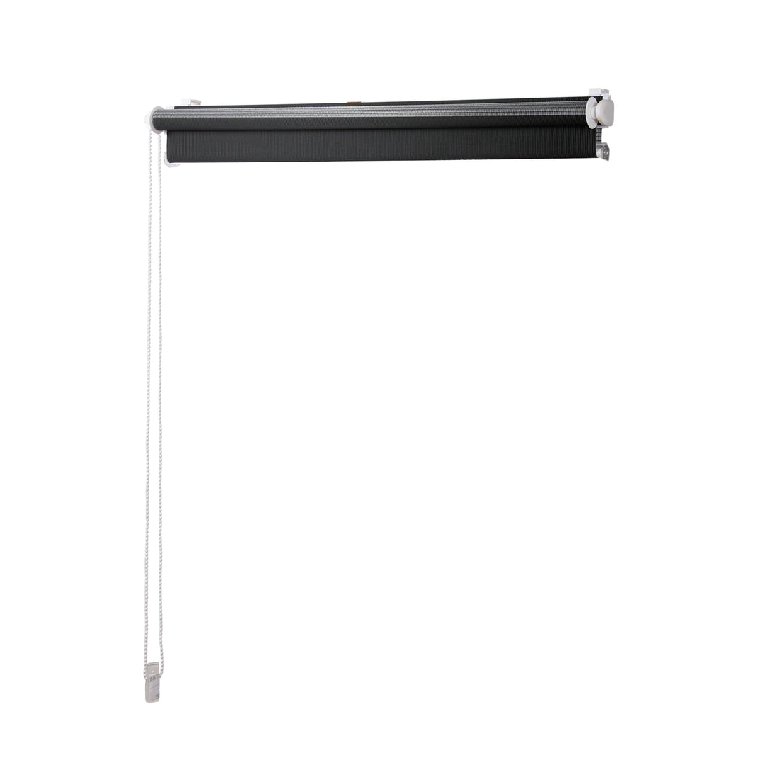Zebra Roller Shades Blind Curtain Black 80x150cm