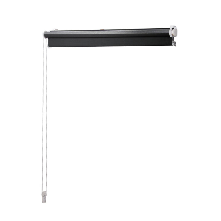 Zebra Roller Shades Blind Curtain Black 80x150cm