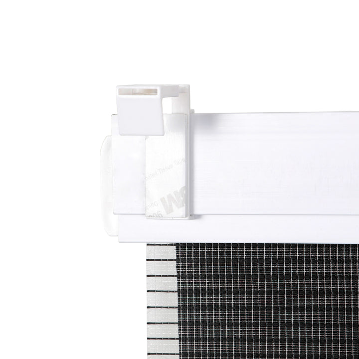 Zebra Roller Shades Blind Curtain Black 80x150cm