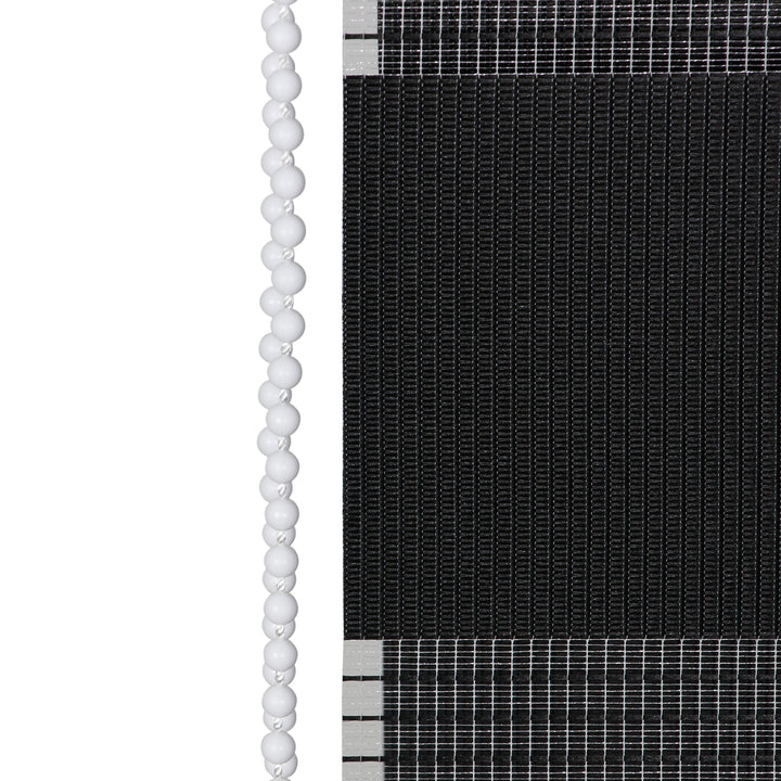 Zebra Roller Shades Blind Curtain Black 80x150cm