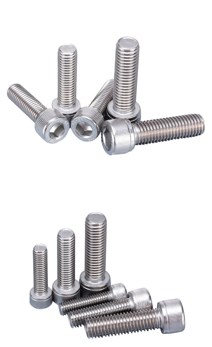 1080PCS Stainless Steel Screws and Nuts Hex Socket Head Cap