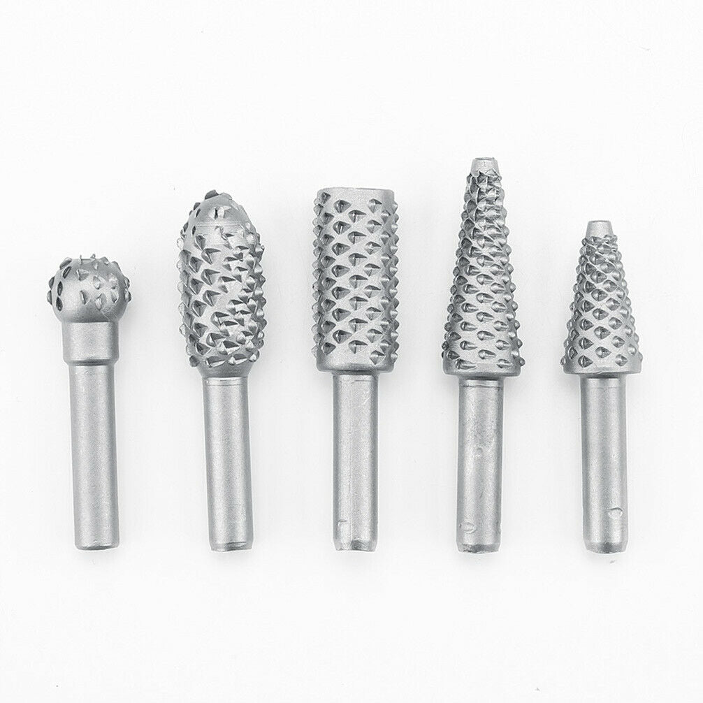 5pcs Woodworking Rotary Burr Set