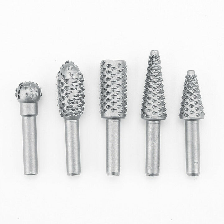 5pcs Woodworking Rotary Burr Set
