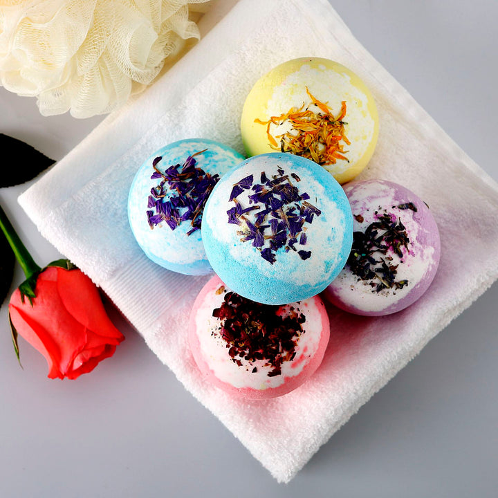 6pc Nature Burst Bath Bombs Gift Set