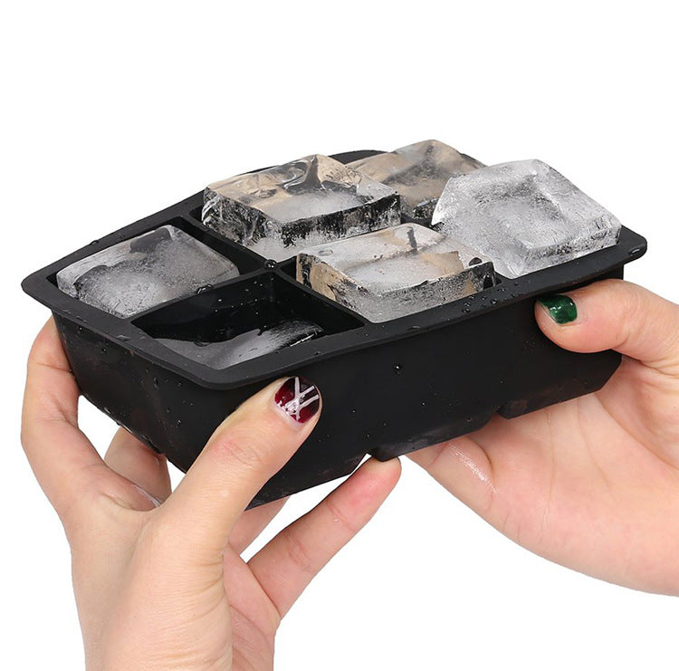 3 Pcs Silicone Ice Cube Molds Set