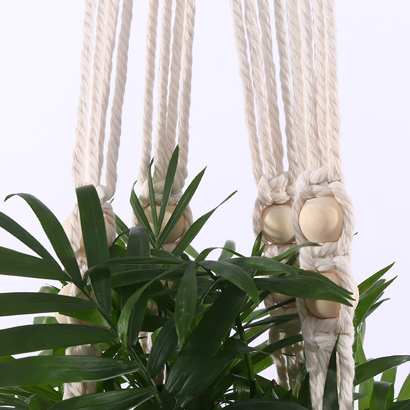 4 Pack Simple Design Indoor Planter Hanging Rope-Type B