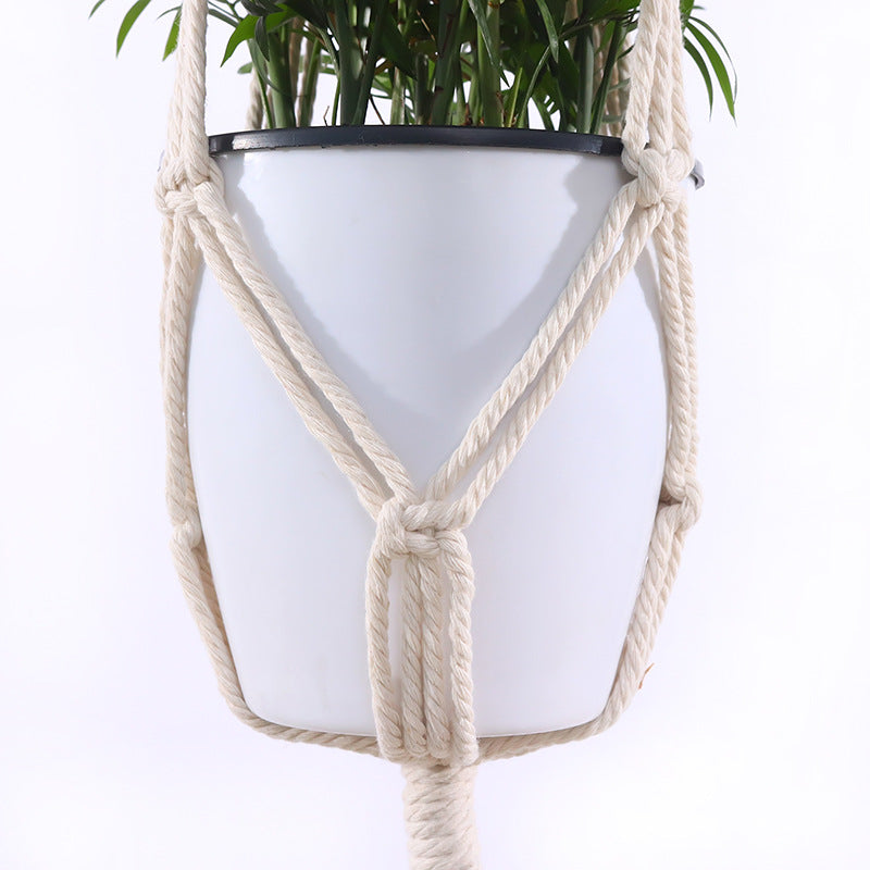 4 Pack Simple Design Indoor Planter Hanging Rope-Type B
