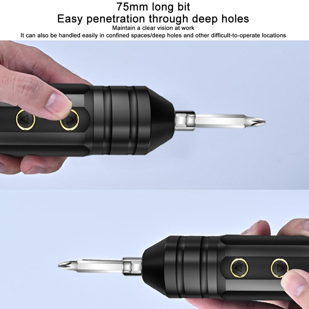 Portable Mini One-Key Electric Screwdriver
