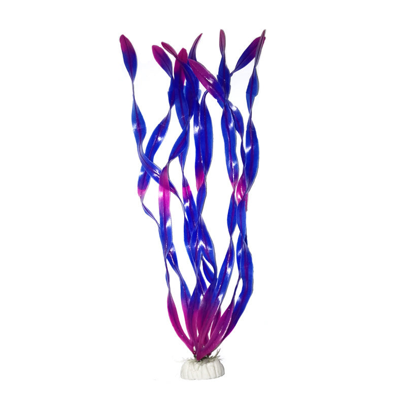 10pcs Aquarium Simulation Plastic Seaweed Decor Set