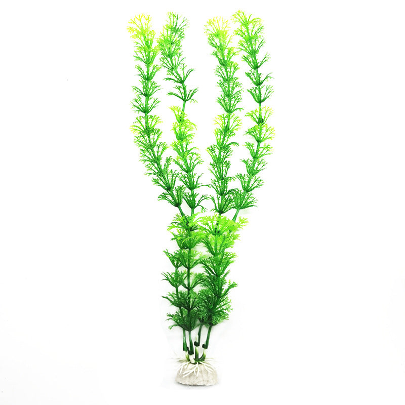 10pcs Aquarium Simulation Plastic Seaweed Decor Set