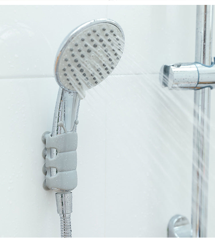 Silicone Suction Cup Shower Head Holder Bracket 2Pack