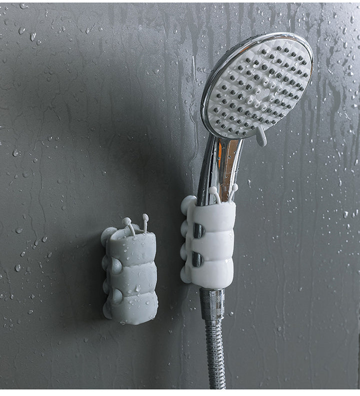 Silicone Suction Cup Shower Head Holder Bracket 2Pack