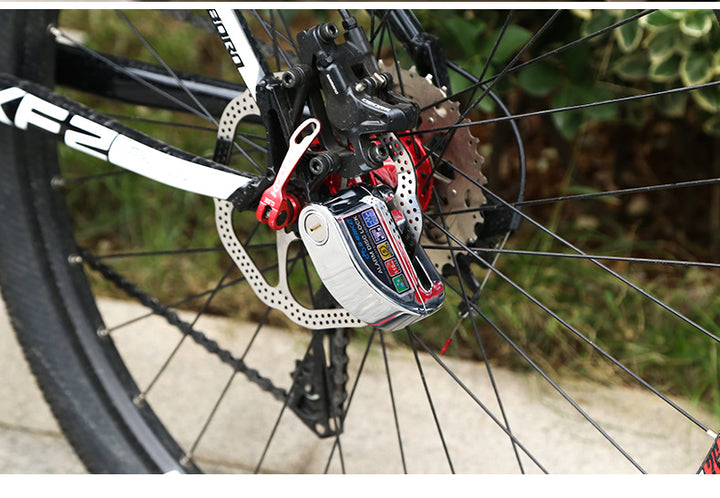 Anti-theft Motorcycle Motorbike Alarm Disc Lock