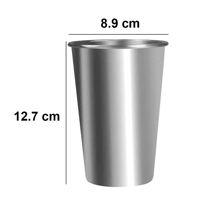 5Pack Stainless Steel Pint Cups Shatterproof Cup
