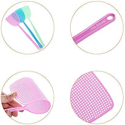 5 Pack Plastic Heavy Duty Manual Fly Swatter