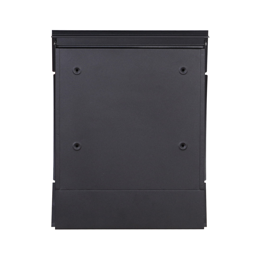 Wall Mounted Vertical Locking Drop Mail Box Arched