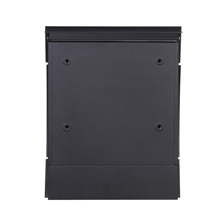 Wall Mounted Vertical Locking Drop Mail Box Arched