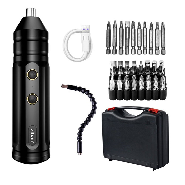 Portable Mini One-Key Electric Screwdriver 45 Pcs Set