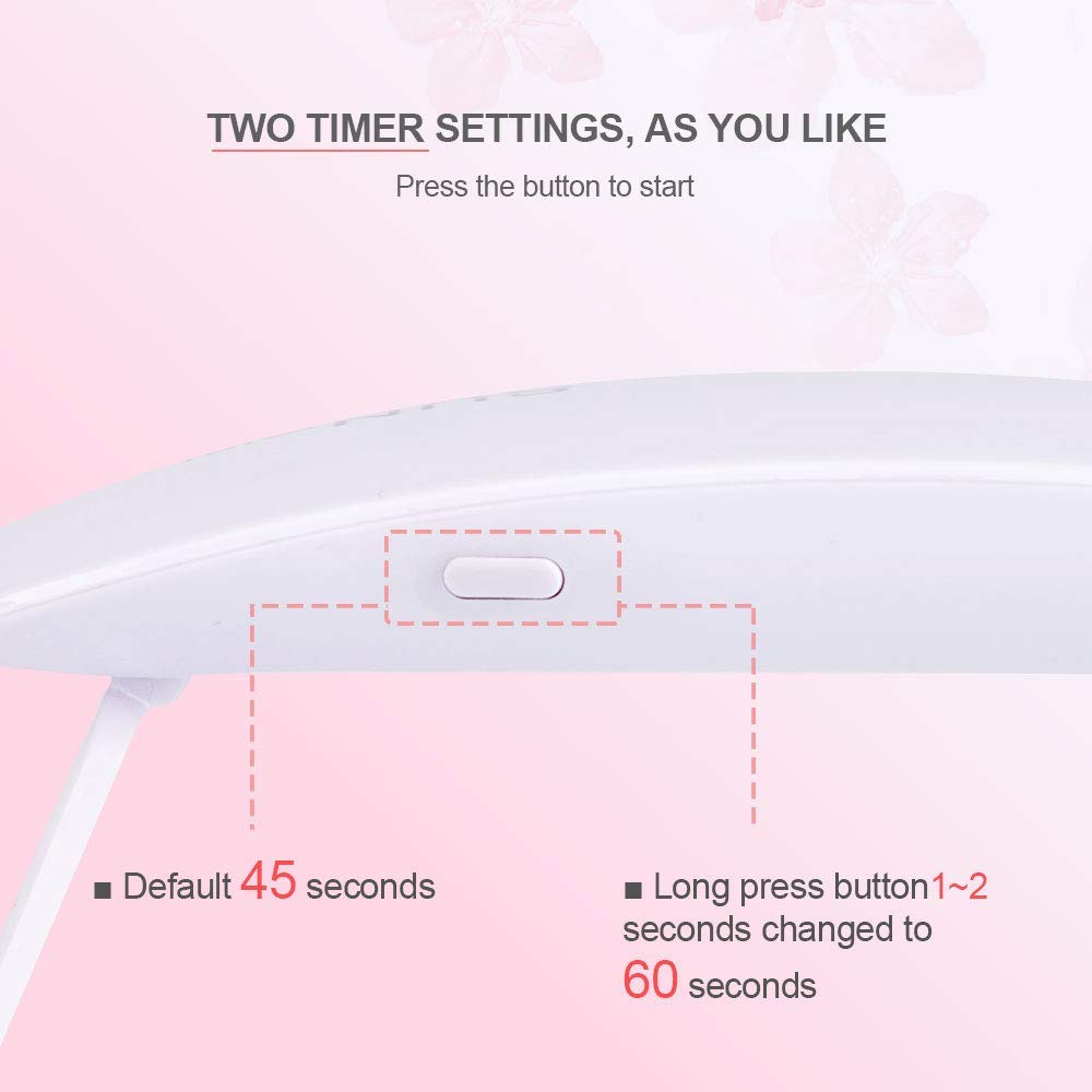 Portable Mini UV LED Nail Polish Lamp