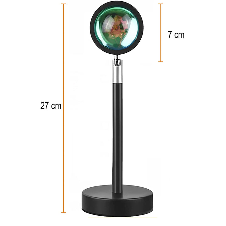 USB LED Sunset Projection Photography Light