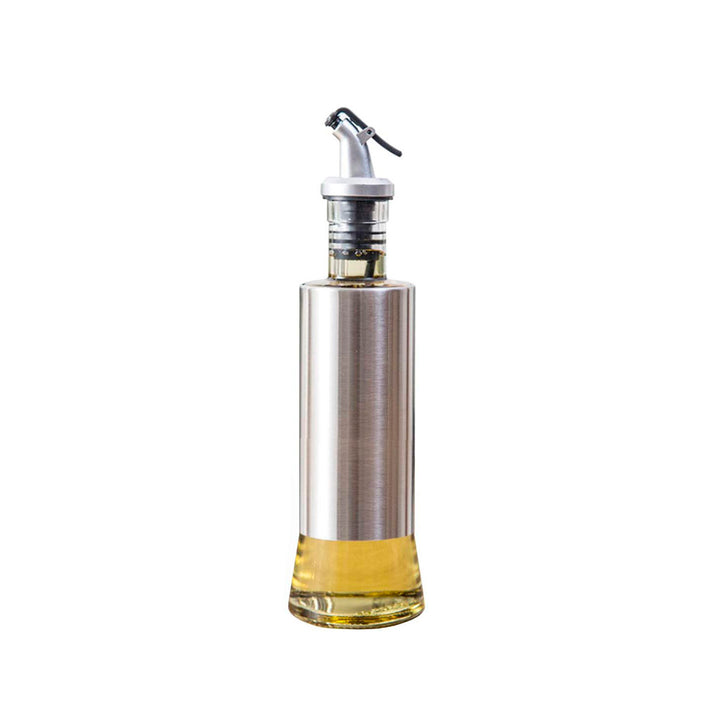 300ml Stainless Steel Drip-Free Vinegar Oil Soy Sauce Bottle