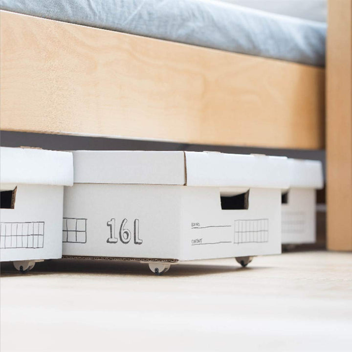 4PCS Furniture Storage Box Castors Wheels