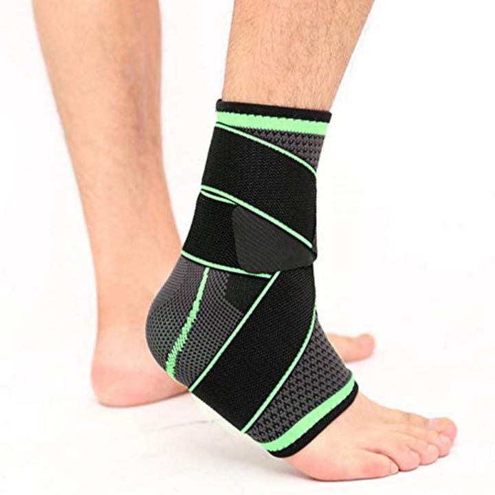 Breathable Nylon Adjustable Ankle Brace - XL