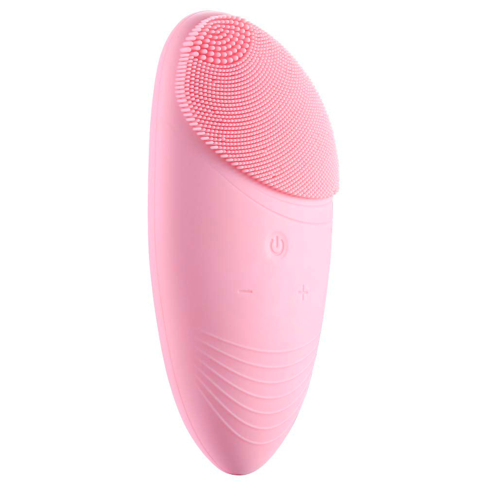 Sonic Silicone Scrubber Facial Cleansing Brush