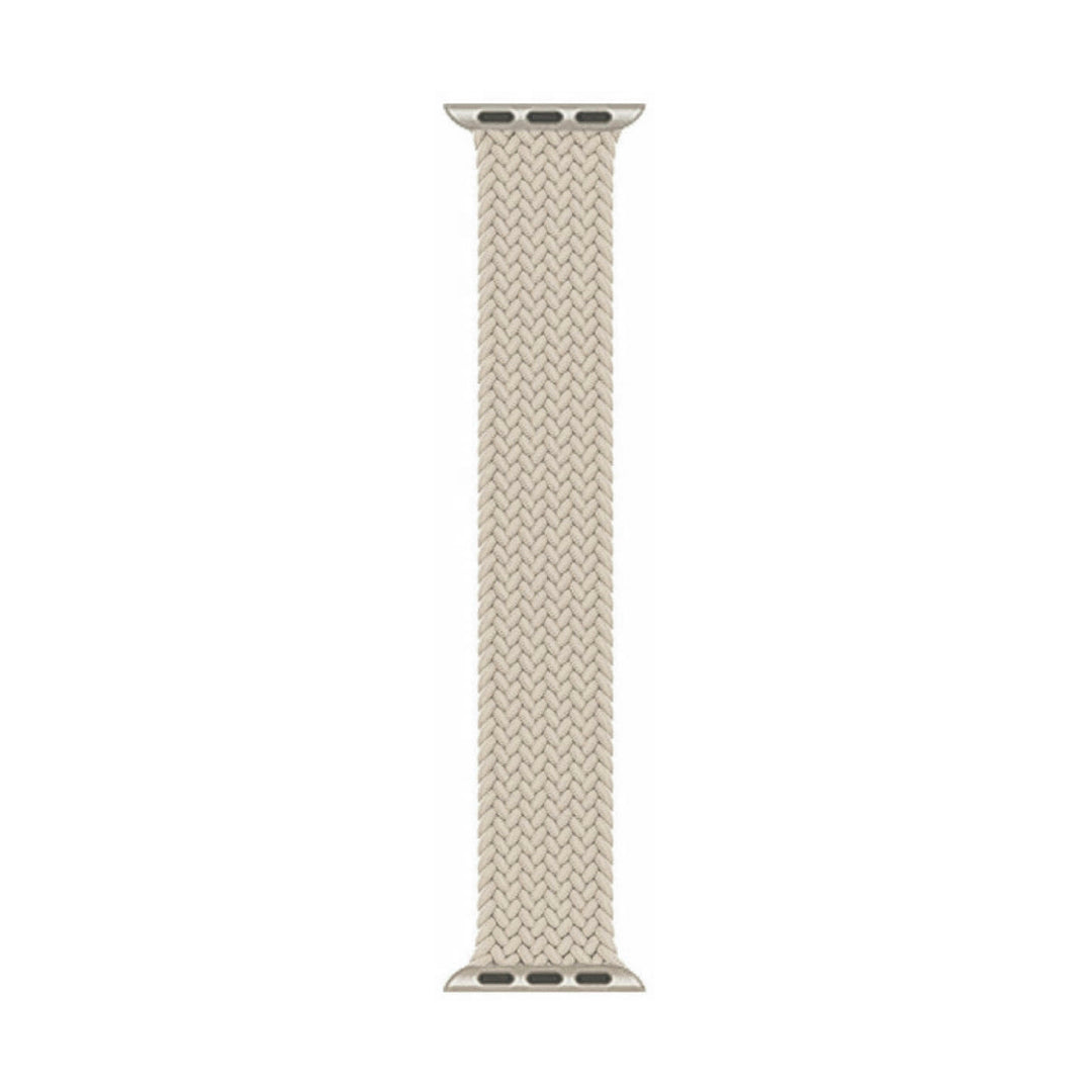 Solo Loop Bands Compatible With Apple Watch Band for 38MM 40MM 41MM S-White