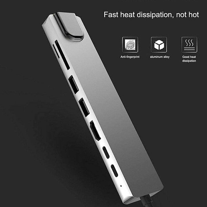 8 in 1 USB C Laptop Docking Station with 4K HDMI
