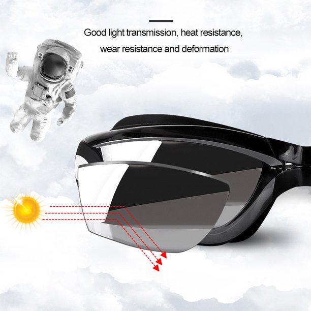 Anti-Fog HD Lens Adjustable Swimming Goggle