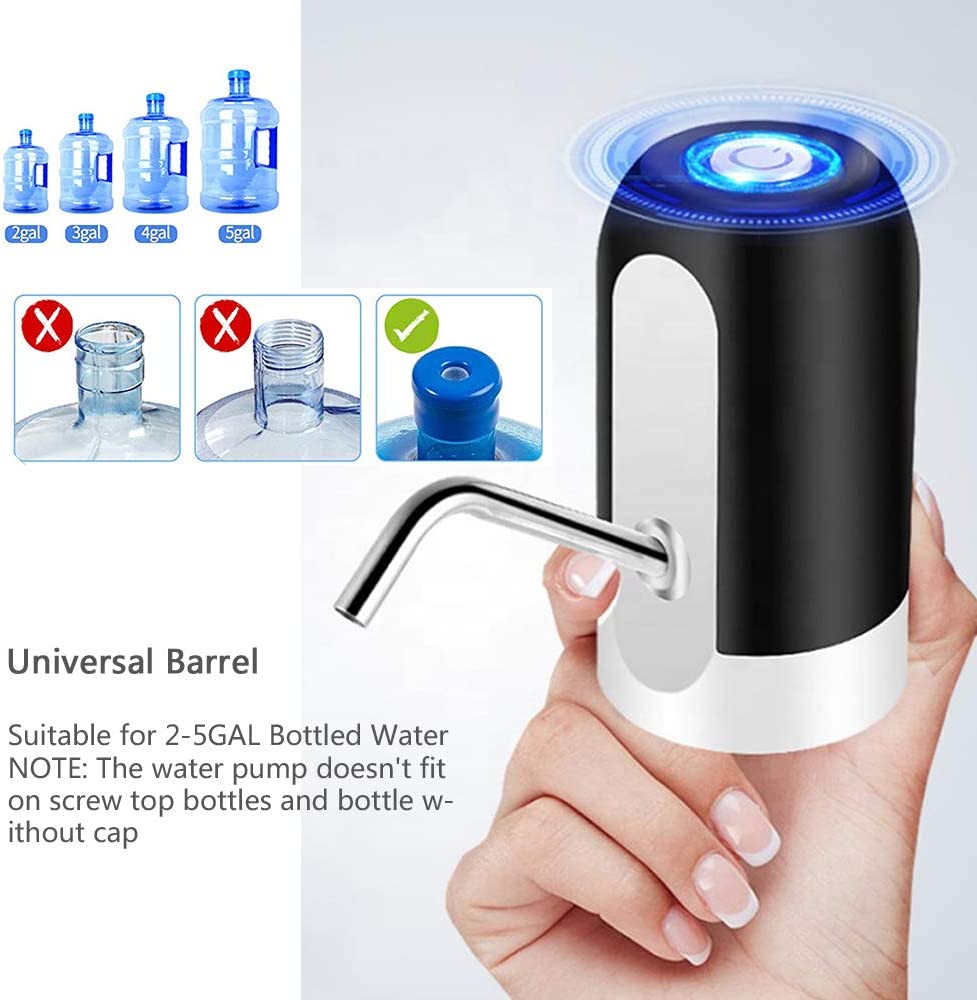 USB Charging Water Bottle Dispenser Pump