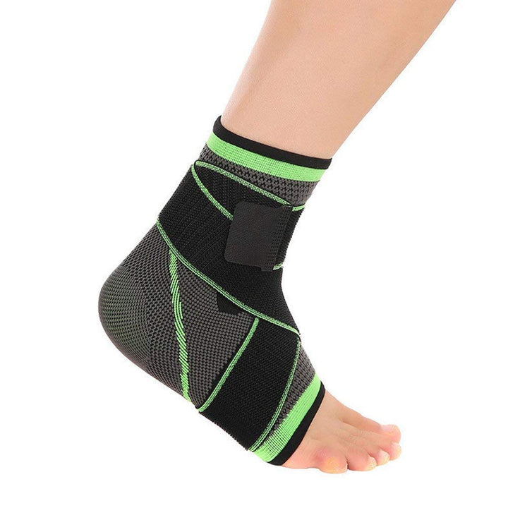 Breathable Nylon Adjustable Ankle Brace - XL